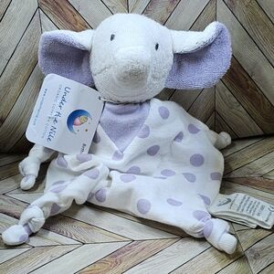 Under the Nile Organic Cotton Baby Elephant Lovey toy NWT